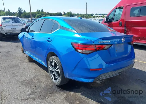 2021 Nissan Sentra Sr Xtronic Cvt z USA, uszkodzony, nr VIN 3N1AB8DVXMY219503